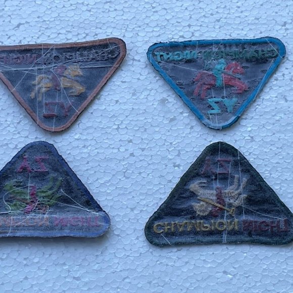 Lot of 4 Patches Iron On Embroidery Patches for Craft Art Clothes Jacket Jeans - Picture 9 of 9